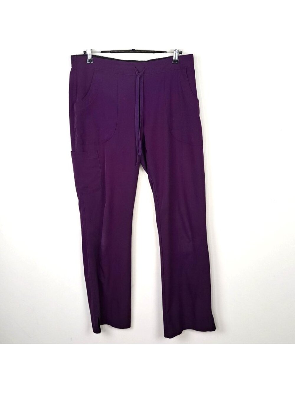 Skechers Barco Medium Scrub Pants Purple Elastic Waist Utility Pockets